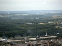 DSC 0189  Vordergrund Dillinger Htte, Mitte Flugplatz, rechts Nordrand Diefflen